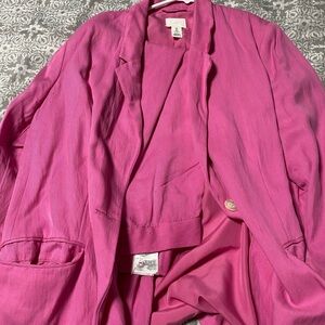 H&M Bright Pink Suit